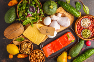 Do not lose weight on Keto diet. Reflection of proper nutrition and Eating healthy on life expectancy of human body