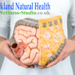 Enteroptosis - abnormal downward displacement of the intestine. Cleansing of the small intestine and digestive system/gastrointestinal tract of harmful substances. Colonic irrigation in Havering