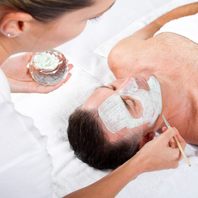 High frequency skin tightening with mask
