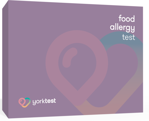 Food allergy test for environmental factors